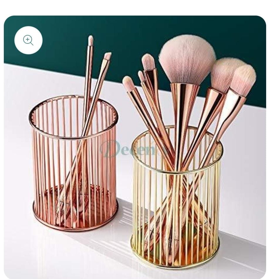 Rose Gold Wire Cylindrical Brush/Utensil Holders