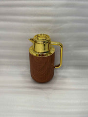 Luxury Wooden Texture Insulated Tea & Coffee Carafe