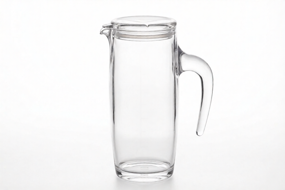 Acrylic Olive Oil/Water Pitcher with Measurement Markings