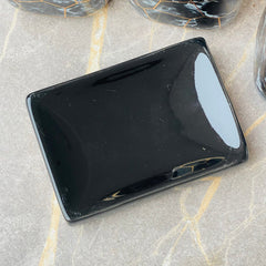 Bathroom Set Marble Black Set Of 4Pcs