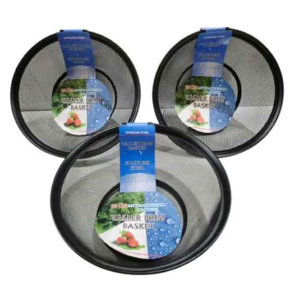 Stainless Steel Taller Brim Mesh Basket