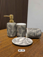Ceramic 4Pcs Bathroom Set
