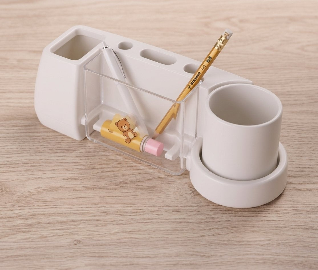 Toothbrush Holder & Cup Set - Dinosaur Design