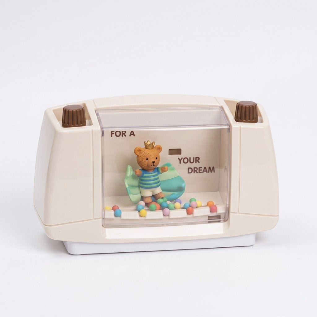 Kids' Bathroom Toothbrush & Cup Organizer - Angel Bear